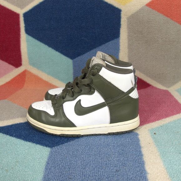 Nike Dunk High GS Cargo Khaki 13C - Picture 1 of 8